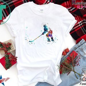 Hockey player, watercolor Hockey player T-Shirt