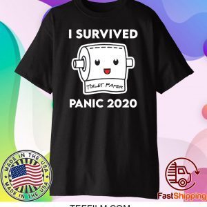 I survived panic 2020 shirt