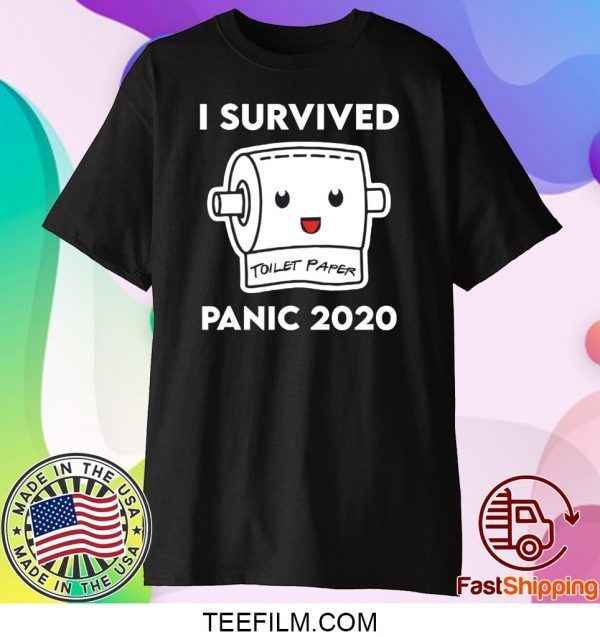 I survived panic 2020 shirt