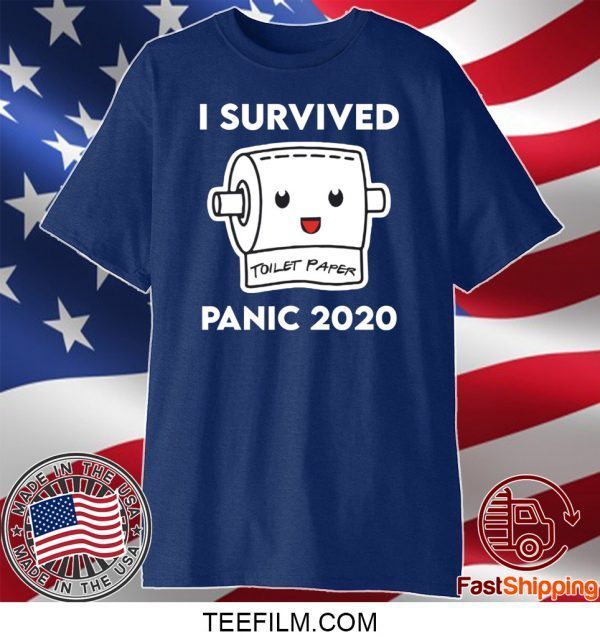 I survived panic 2020 shirt