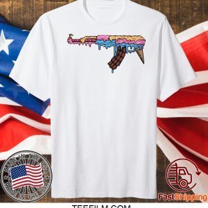 Ice Cream Gun Tee in black T-Shirt