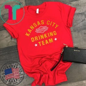 Kansas City Drinking Team Football T-Shirt