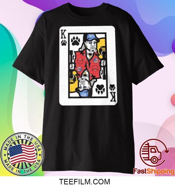 King of Tigers Shirt Vintage King Card T-Shirt