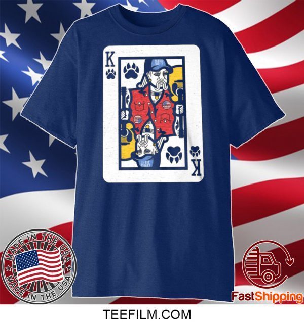 King of Tigers Shirt Vintage King Card T-Shirt