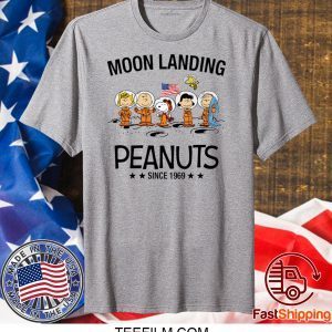 Moon landing Peanuts since 1969 shirt