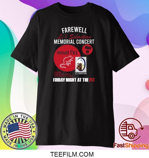 Parks And Recreation Farewell Li’l Sebastian Memorial Concert shirt