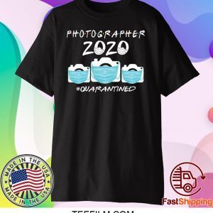 Photographer 2020 toilet paper quarantine shirt