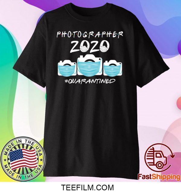 Photographer 2020 toilet paper quarantine shirt