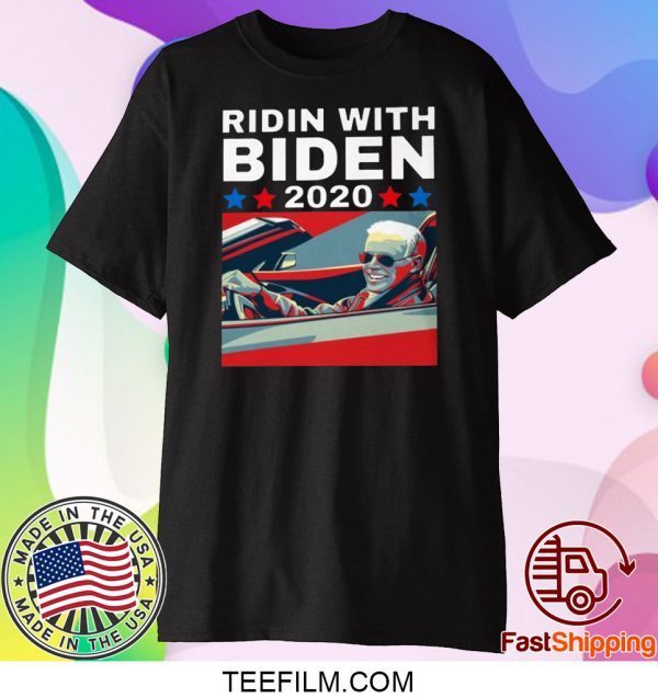 Ridin With Biden Shirt - Ridin With Biden 2020 For President Vintage Shirt - Ridin With Biden - 2020 Election - Vote Joe Biden T-Shirt