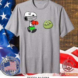 SNOOPY BOXING VIRUS CORONA T-SHIRT