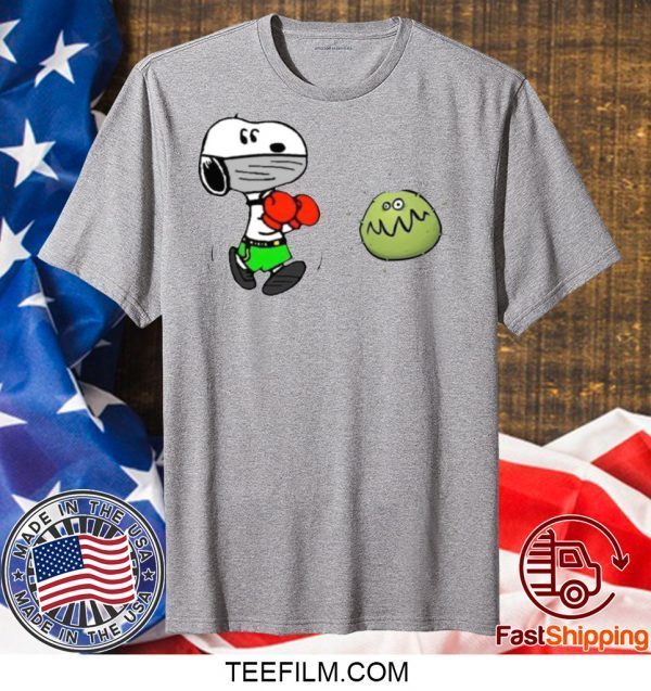 SNOOPY BOXING VIRUS CORONA T-SHIRT