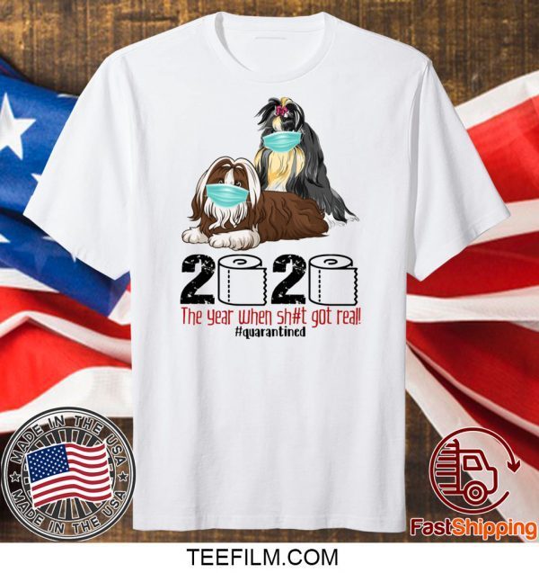 Shih Tzu Quarantined 2020 Shirt