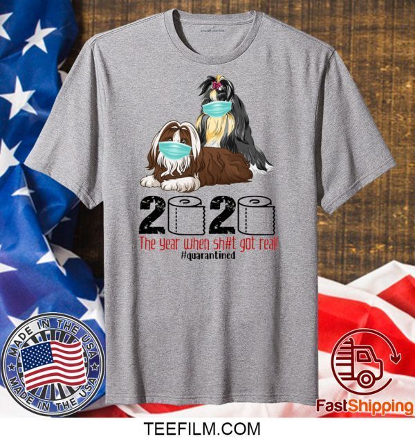 Shih Tzu Quarantined 2020 Shirt