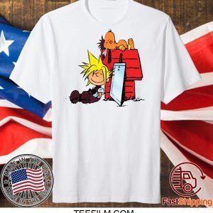 Snoopy and Charlie Brown Final Fantasy shirt