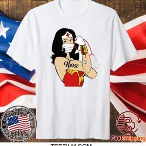 Strong Wonder Woman Nurse COVID-19 T-SHIRT