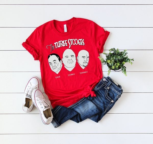 The Three Stooges Gar Jimmy Johnny Shirt