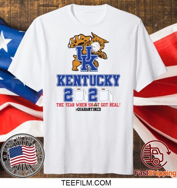 University of Kentucky 2020 toilet paper quarantine Shirt