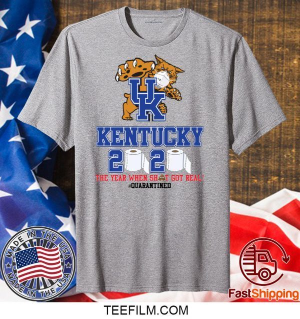 University of Kentucky 2020 toilet paper quarantine Shirt