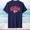 2020 AFC Champions The Chiefs Logo, Kansas City Chiefs NFL Sports Football T-Shirt