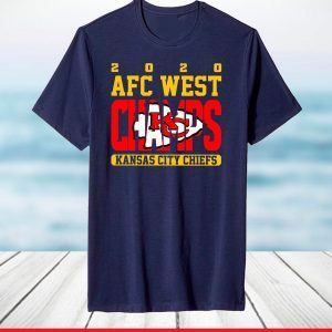2020 AFC West Championship Kansas City Chiefs T-Shirt