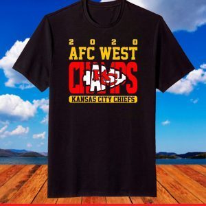 2020 AFC West Championship Kansas City Chiefs T-Shirt