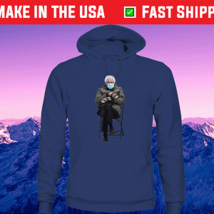 Bernie Sanders Mittens Sitting Inauguration Meme Hoodie T-Shirt