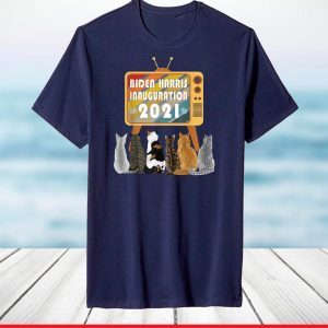 Biden Harris Presidential Inauguration 2021 Cats Celebration T-Shirt