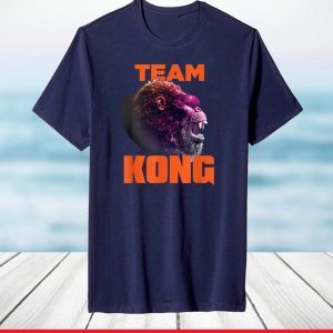 Godzilla vs Kong - Official Team Kong Neon T-Shirt