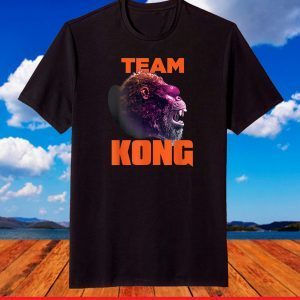 Godzilla vs Kong - Official Team Kong Neon T-Shirt