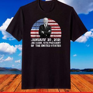Joe Biden 46th president of the united states T-Shirt