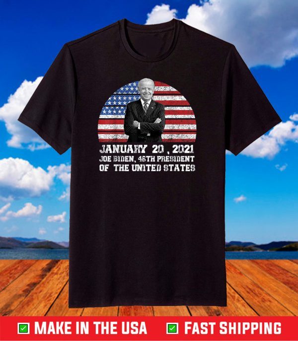 Joe Biden 46th president of the united states T-Shirt