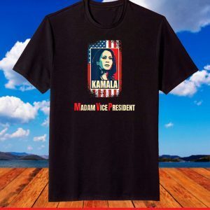 Kamala Harris Madam Vice President MVP T-Shirt