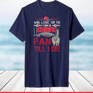 Kansas City Chiefs Fan Shirt,I Am A Chiefs Fan Till I Die,FL Football Team, KC Chiefs Champion T-Shirt