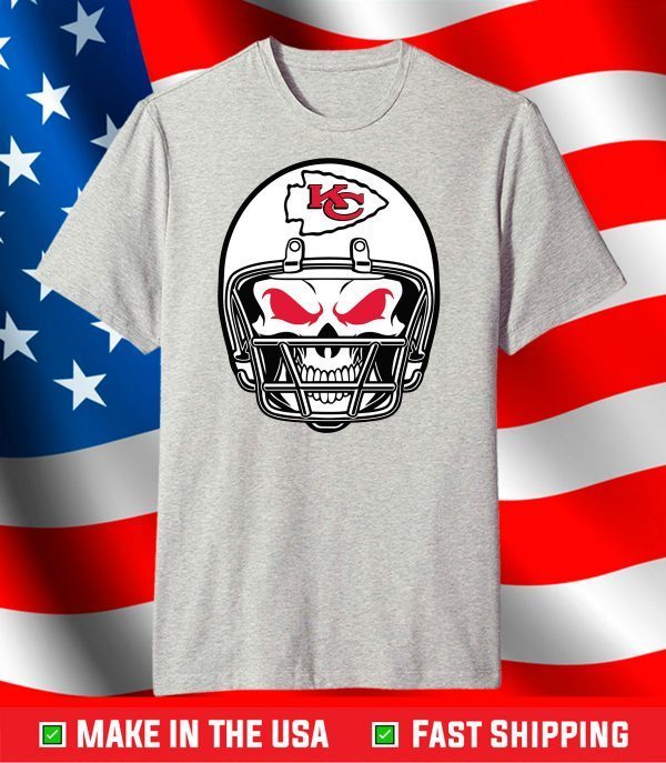 Kansas City Chiefs Skull Helmet, Kansas City Chiefs T-Shirt