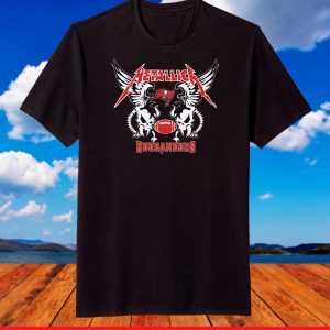 Metallica Buccaneers,Football Teams,Buccaneers Football Team T-Shirt