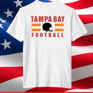 Retro Tampa Bay Classic TB Orange Stripe Original Tampa Bay T-Shirt