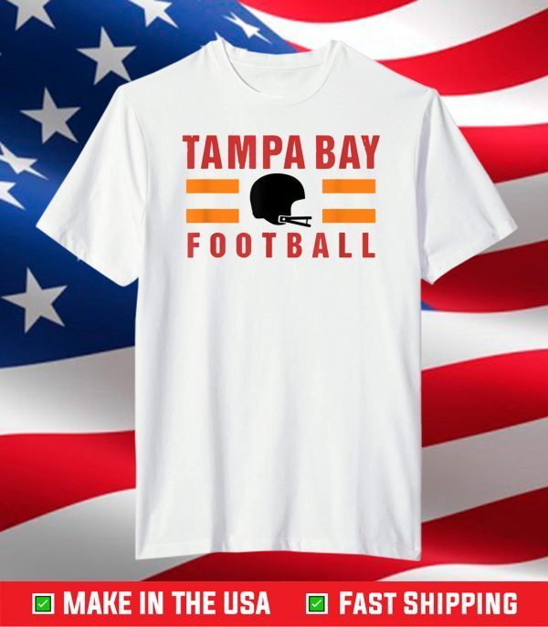 Retro Tampa Bay Classic TB Orange Stripe Original Tampa Bay T-Shirt