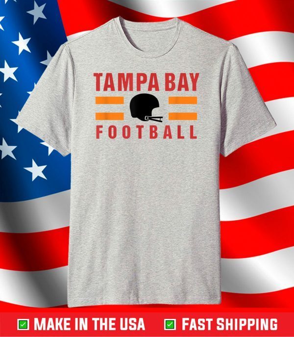 Retro Tampa Bay Classic TB Orange Stripe Original Tampa Bay T-Shirt