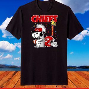 Snoopy Kansas City Chiefs Tshirt, Champions Kansas City Chiefs Shirt