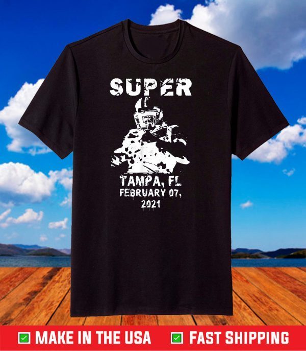 Super big game arrow feb.7,2021 football Tampa bowl play T-Shirt