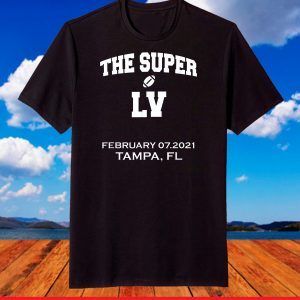 Super big game gift feb.7,2021 football Tampa bowl play T-Shirt
