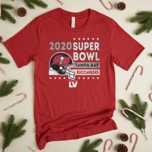 Tampa Bay Buccaneers 2020 NFC Champions Touchback 2-Hit T-Shirt