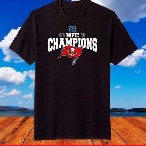 Tampa Bay Buccaneers 2021 NFC Champions Football Team T-Shirt