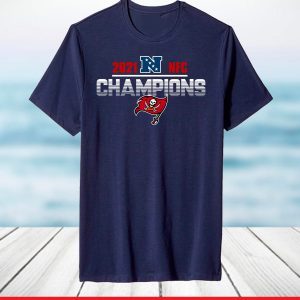 Tampa Bay Buccaneers 2021 NFC Champions T-Shirt