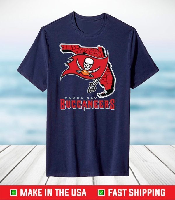 Tampa Bay Buccaneers Football Team T-Shirt, Tampa Bay Buccaneers NFL Champions Football Shirt