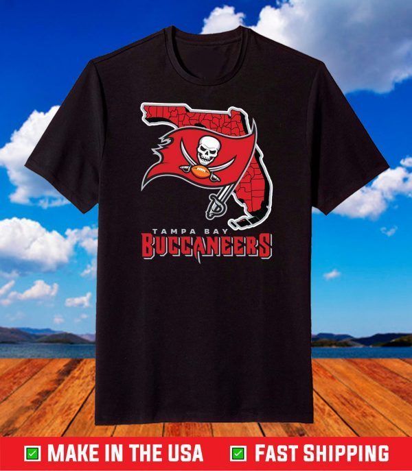 Tampa Bay Buccaneers Football Team T-Shirt, Tampa Bay Buccaneers NFL Champions Football Shirt