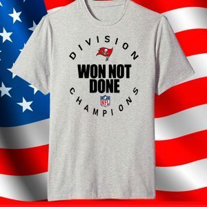 Tampa Bay Buccaneers NFL Division Won Not Done Champion T-Shirt