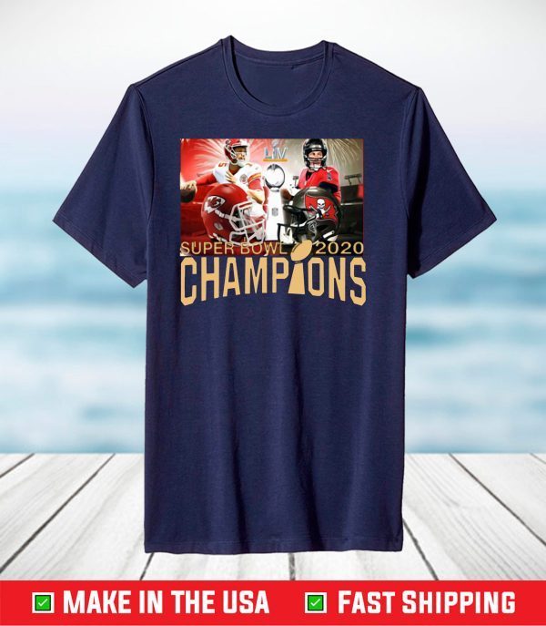 Tampa Bay Buccaneers vs Kansas City Chiefs Super Bowl T-Shirt