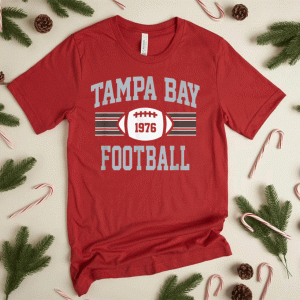 Tampa Bay Football Athletic Vintage Sports Team Fan T-Shirt