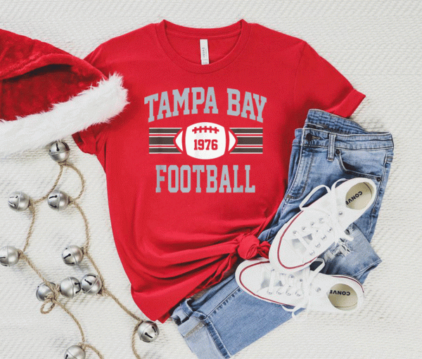 Tampa Bay Football Athletic Vintage Sports Team Fan T-Shirt